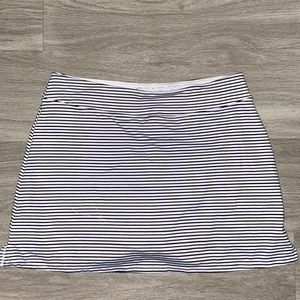 Black and White Tennis Skirt
